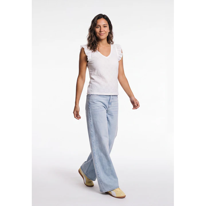 Polera Vuelos Mujer Crudo 3