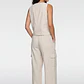 Vest Lino Mujer Crudo - Miniatura 2