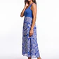 Vestido Plano Mujer Azul - Miniatura 3