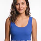 Vestido Plano Mujer Azul - Miniatura 4