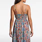 Vestido Largo Indian Mujer Beige - Miniatura 2