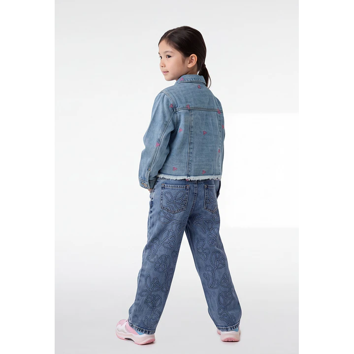 Chaqueta Coquette Niña Azul 2