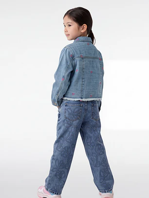 Chaqueta Coquette Niña Azul