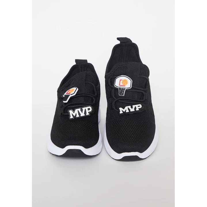 Zapatilla Sport Niño Negro 2