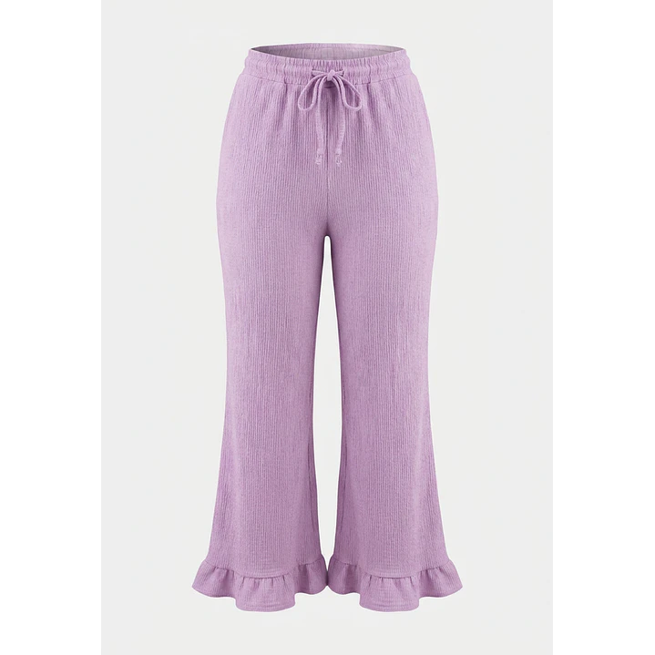 Pantalón Basta Niña Lila 1