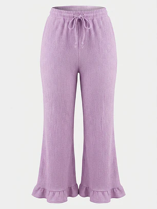 Pantalón Basta Niña Lila