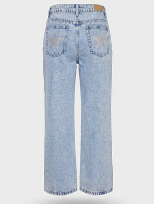 Jeans Estrella Relaxed Lola Azul