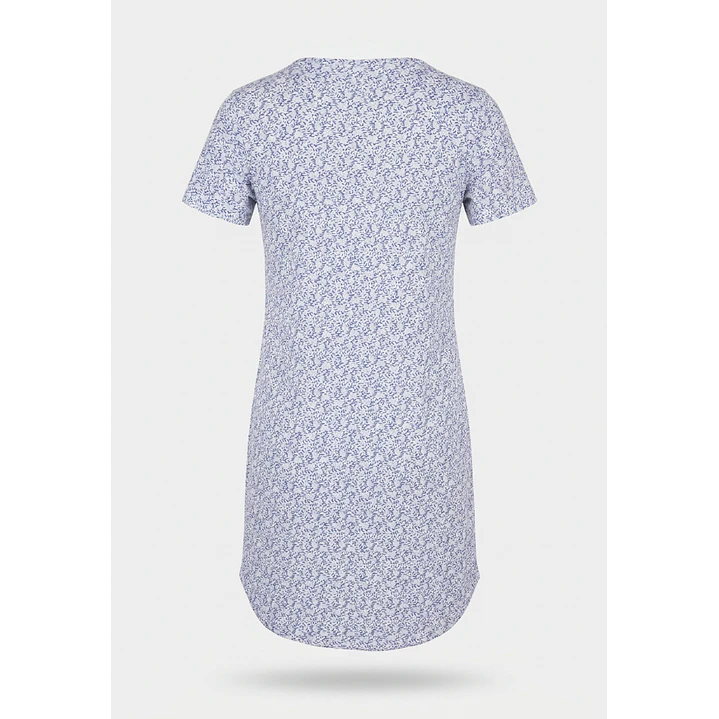 Pijama Clasico Mujer Celeste 2