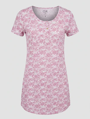 Pijama Clasico Mujer Rosado
