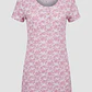 Pijama Clasico Mujer Rosado - Miniatura 1