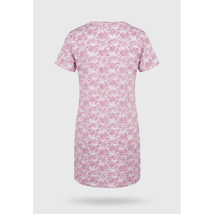 Pijama Clasico Mujer Rosado 2