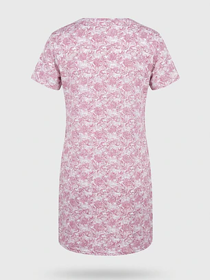 Pijama Clasico Mujer Rosado