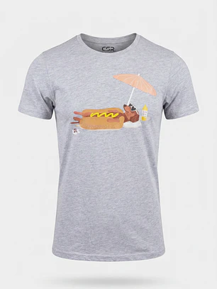 Camisola Mujer Perrito Gris