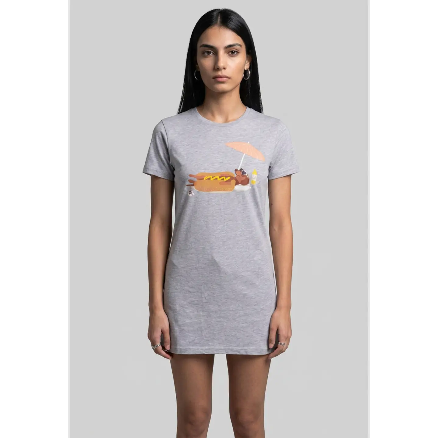 Camisola Mujer Perrito Gris 1