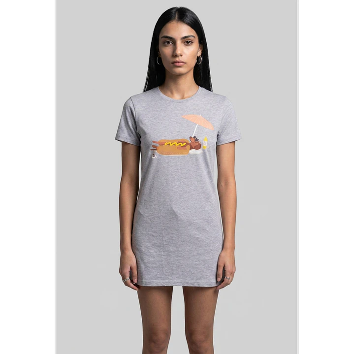 Camisola Mujer Perrito Gris 1