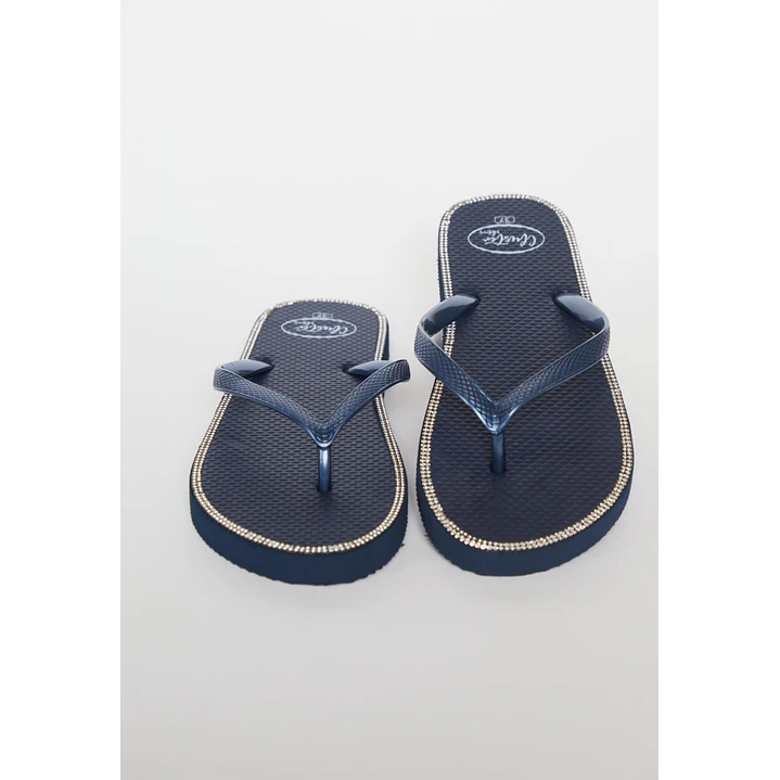 Hawaiana Brillos Mujer Azul 2