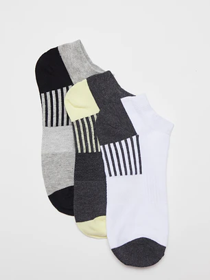 Calcetín Sport Tripack Hombre Gris