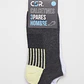 Calcetín Sport Tripack Hombre Gris - Miniatura 2