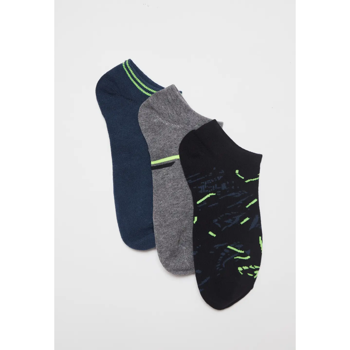 Calcetín Sport Tripack Hombre Negro 1