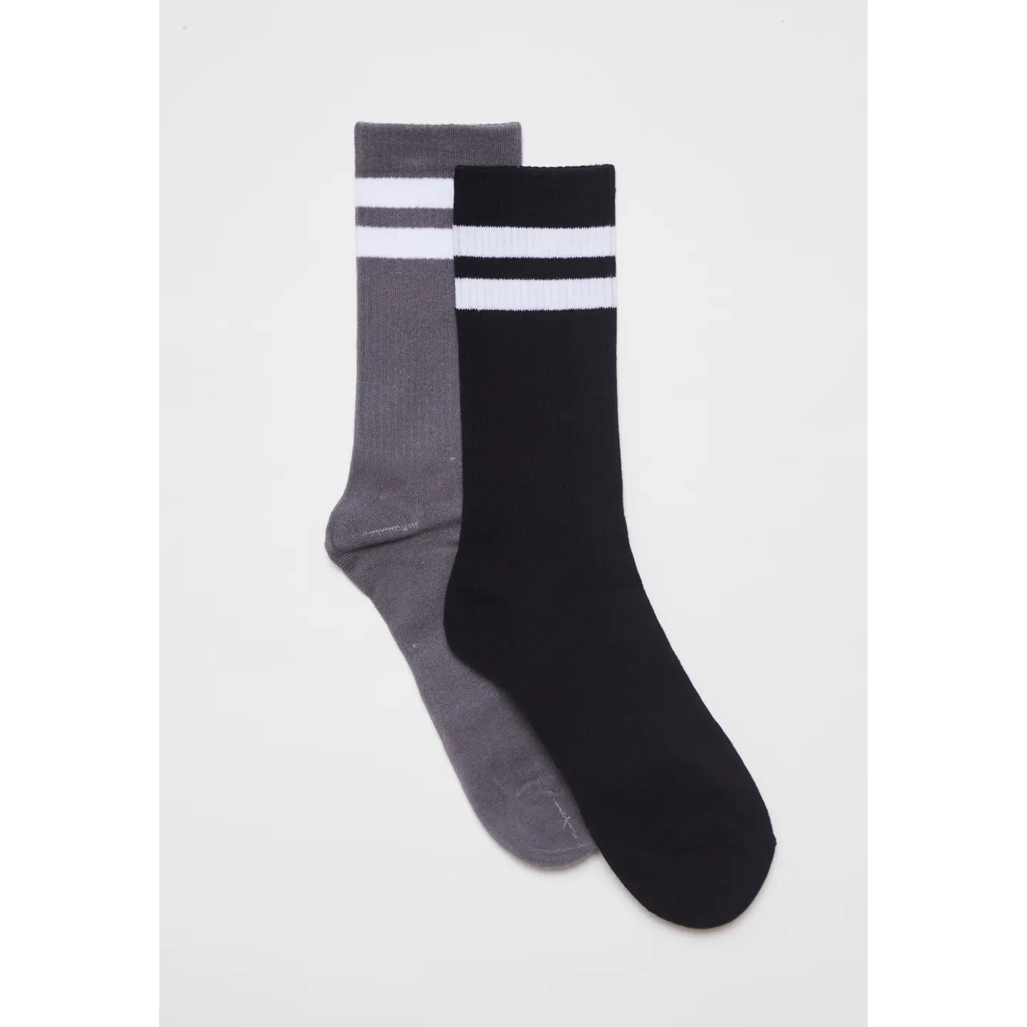 Calcetín Largo Bipack Hombre Gris 1