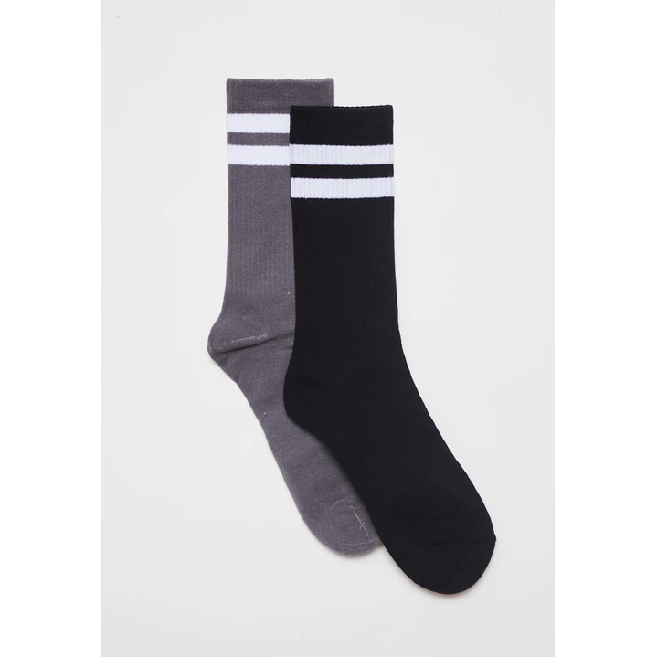 Calcetín Largo Bipack Hombre Gris 1