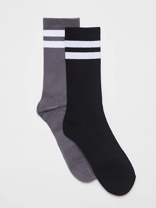 Calcetín Largo Bipack Hombre Gris