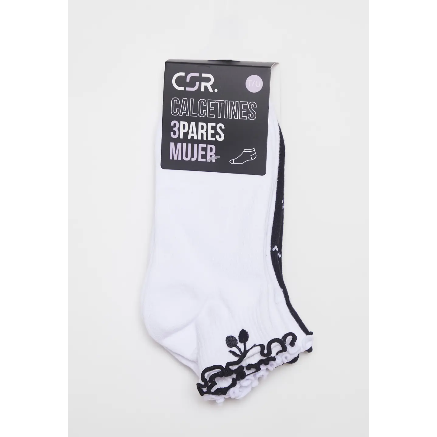 Calcetín Corto Tripack Mujer 2