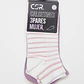 Calcetín Sport Tripack Mujer Crudo - Miniatura 2
