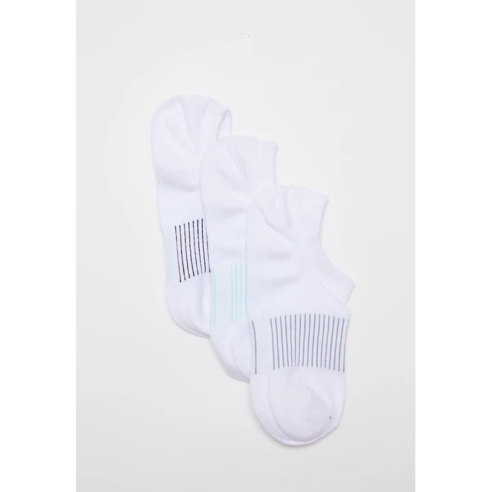 Calcetín Sport Tripack Mujer Blanco 1