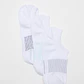 Calcetín Sport Tripack Mujer Blanco - Miniatura 1