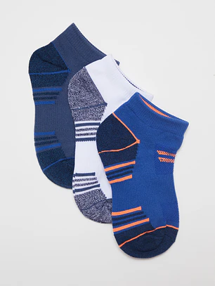 Calcetín Sport Tripack Niño Azul