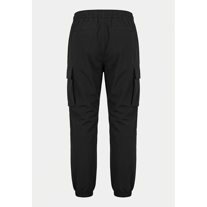 Pantalón Cargo Hombre Negro 6