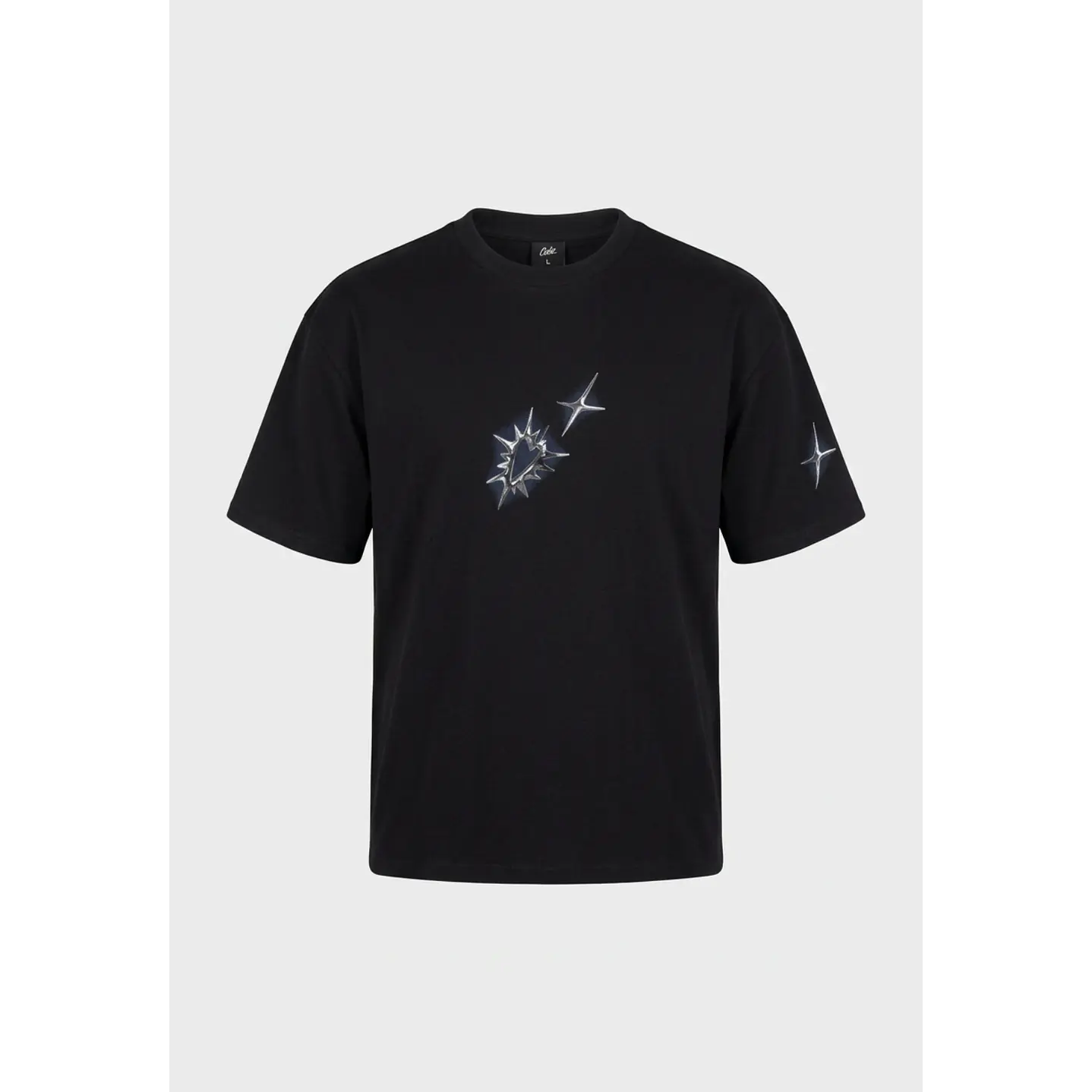 Polera Gothic Hombre Negro 5