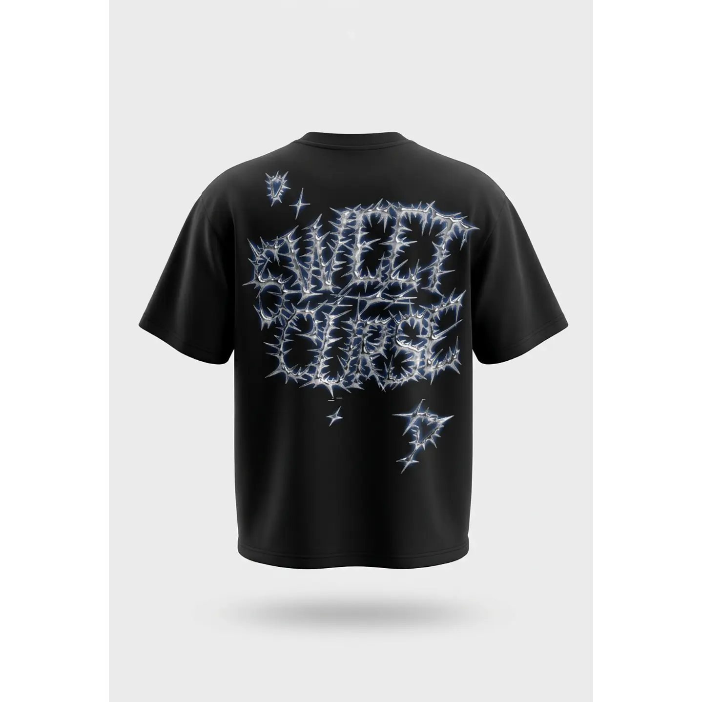 Polera Gothic Hombre Negro 4