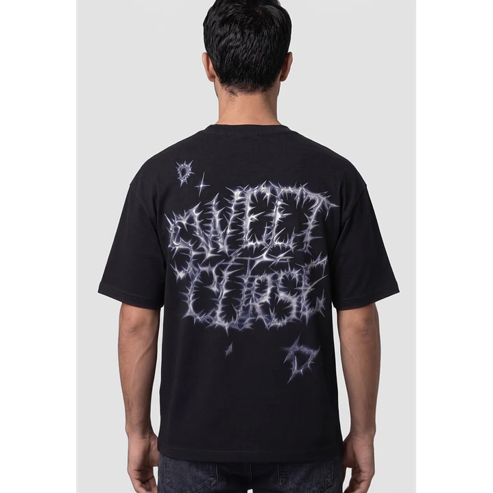 Polera Gothic Hombre Negro 1
