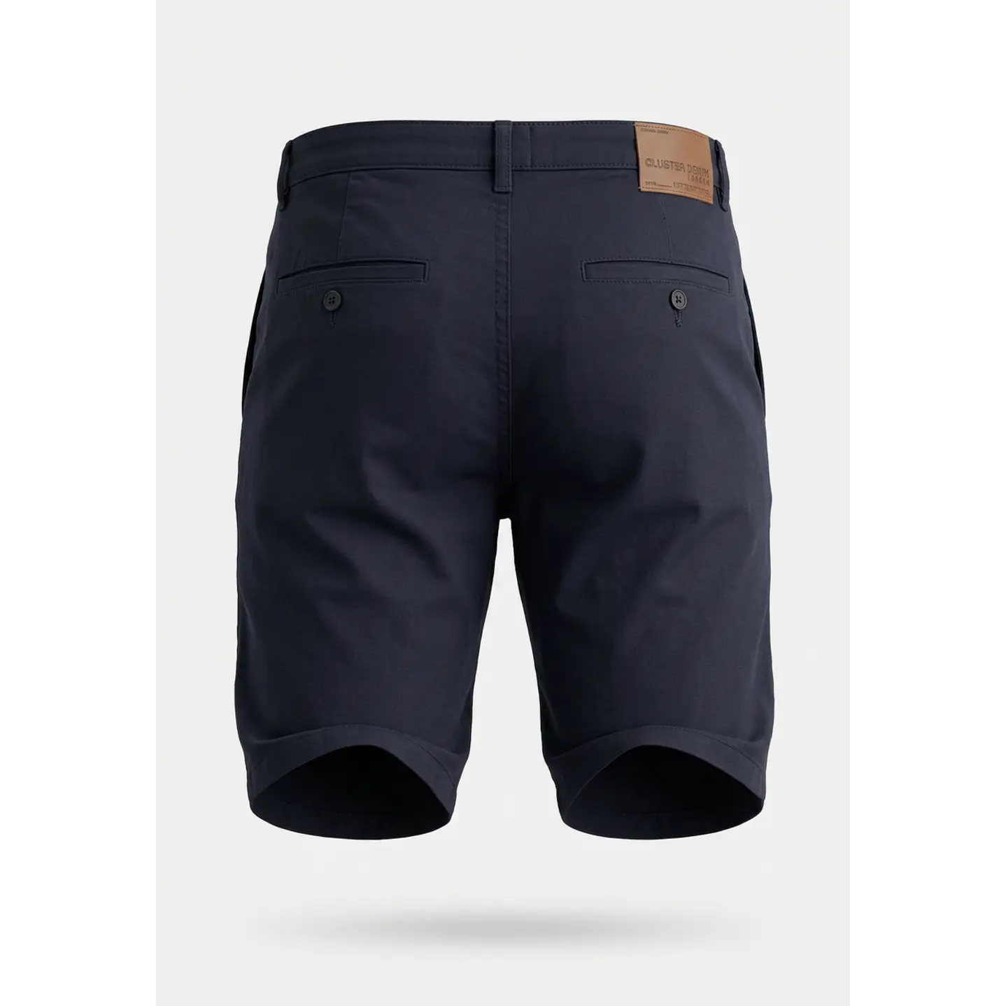 Bermuda Básico Hombre Azul 2