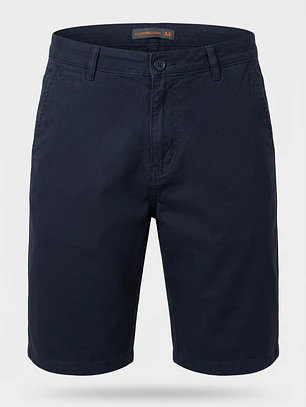 Bermuda Básico Hombre Azul