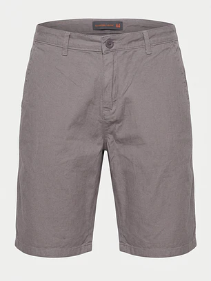 Bermuda Básico Hombre Gris