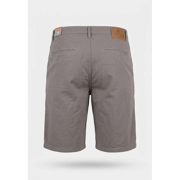 Bermuda Básico Hombre Gris 2