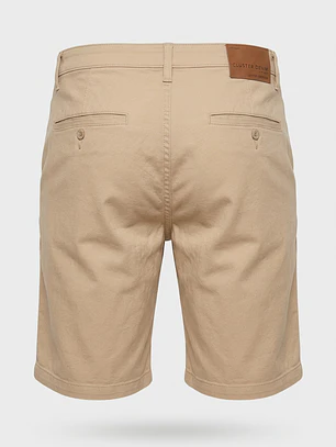 Bermuda Básico Hombre Beige