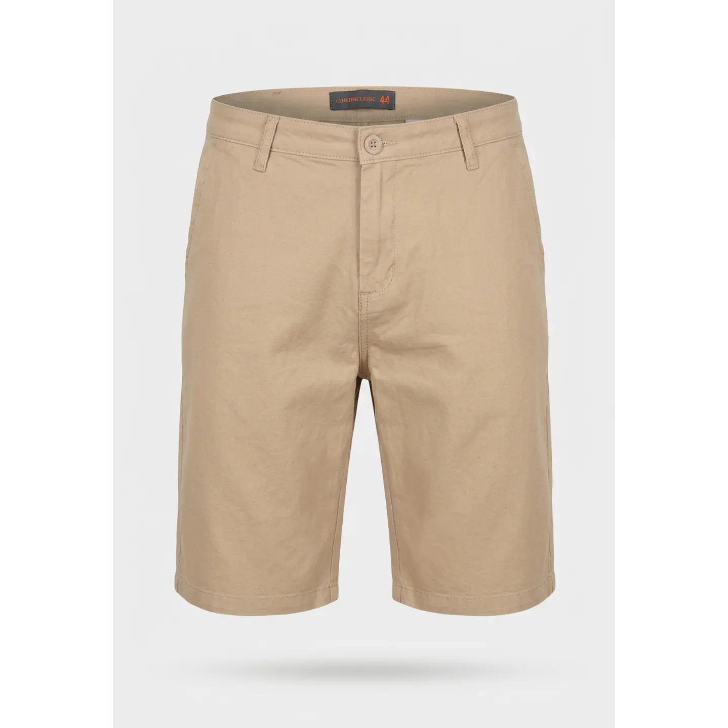 Bermuda Básico Hombre Beige 1