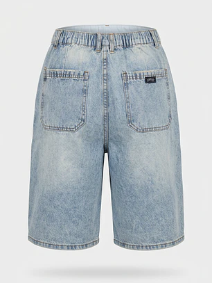 Bermuda Denim Skater Lolo Azul