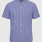Camisa Escocesa Hombre Azul - Miniatura 1