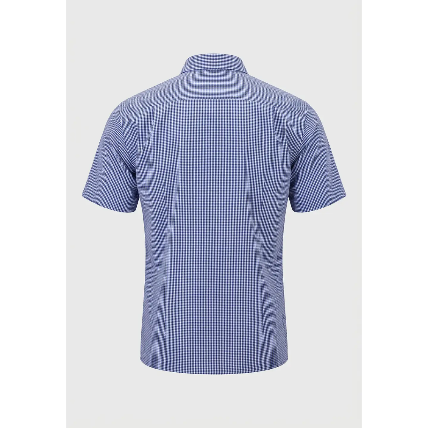Camisa Escocesa Hombre Azul 2