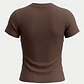 Polera Hibisco Lola Café - Miniatura 2