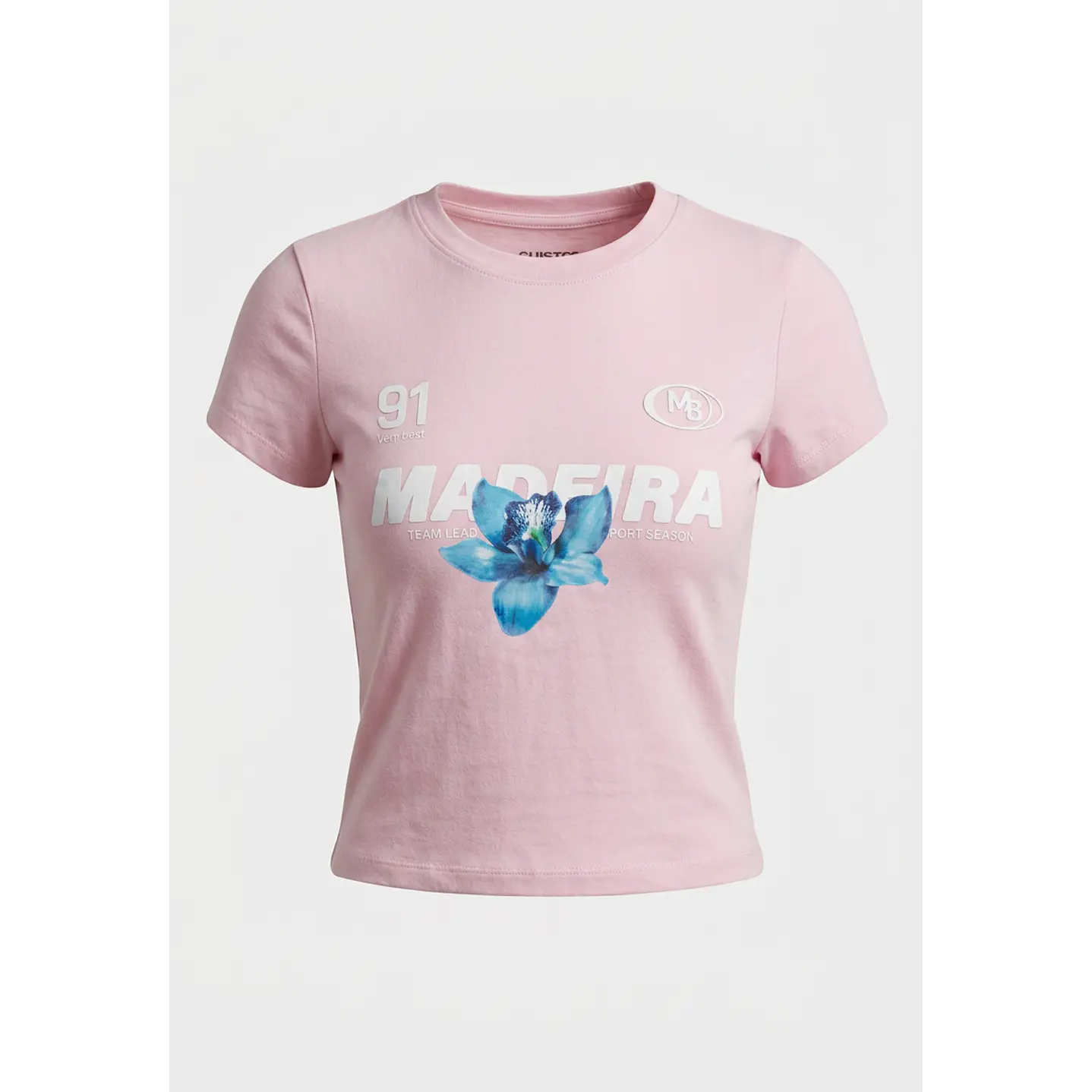 Polera Hibisco Lola Rosado 1