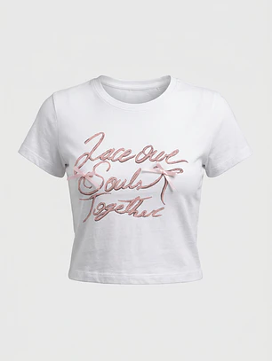 Polera Lazos Lola Blanco