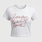 Polera Lazos Lola Blanco - Miniatura 1