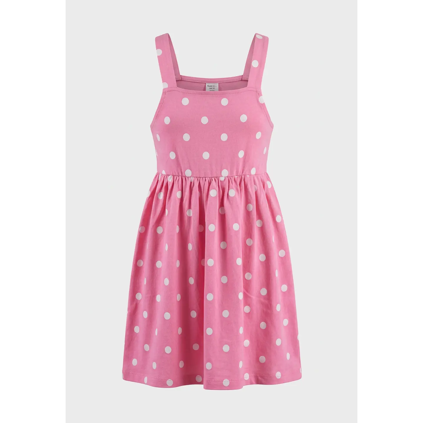 Vestido Botones Niña Lila 2