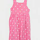 Vestido Botones Niña Lila - Miniatura 1